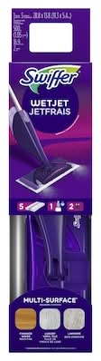 Swiffer jetfrais trousse de nettoyage de sols multi-surfaces - wetjet multi-surface floor cleaning mop kit (28.8x13.8 cm)