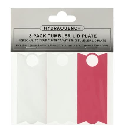 Tumbler Lid Plate 3-Count