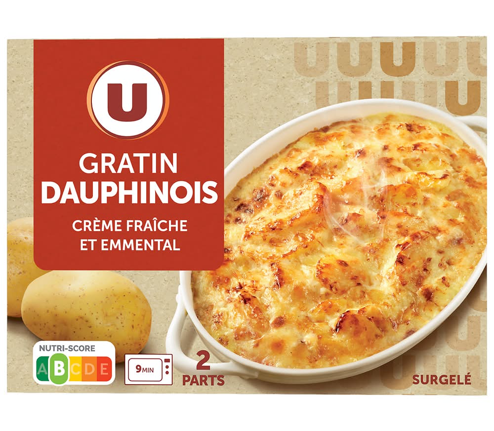 Les Produits U - Gratin dauphinois (450g)