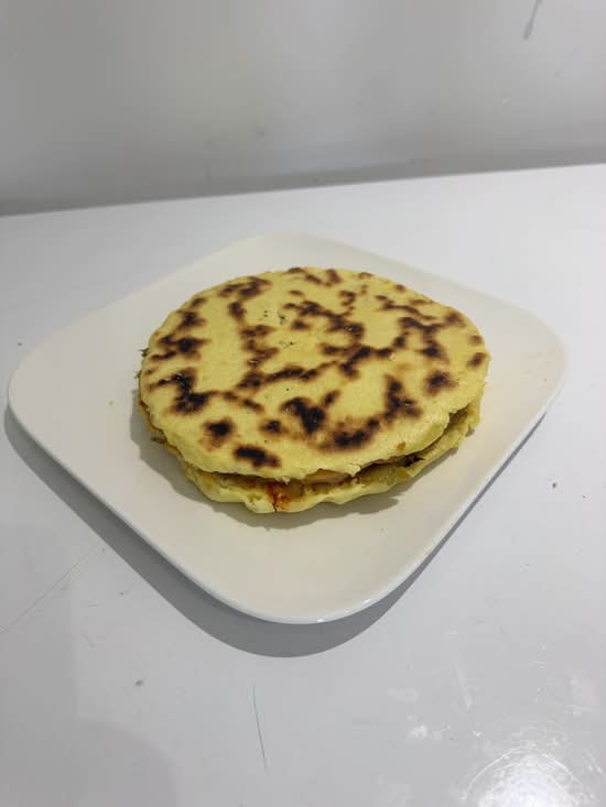 Chapati omlette thon