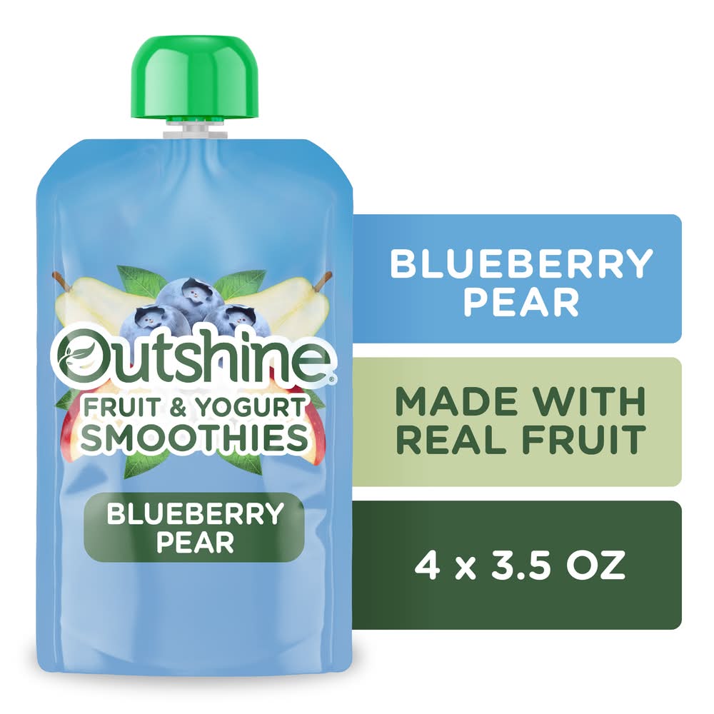 Outshine Blueberry Pear Fruit & Yogurt Smoothie (14 oz)