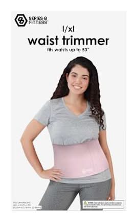 Series-8 Fitness™ Waist Trimmer L/XL Pink