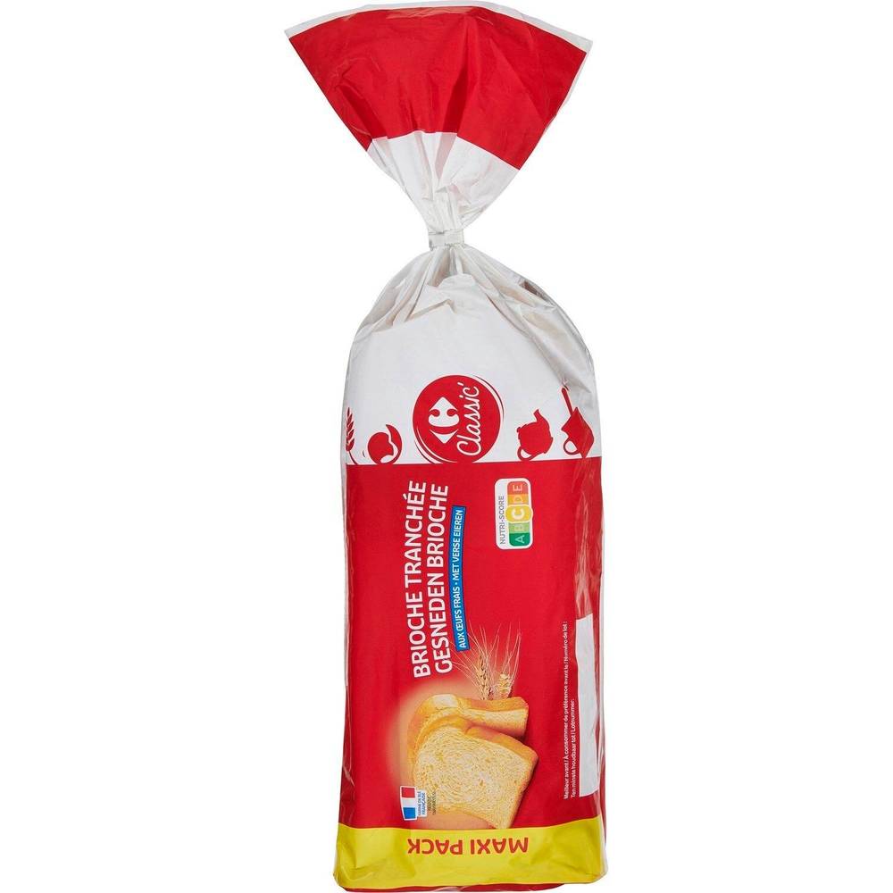 Carrefour Classic' - Brioche tranchée