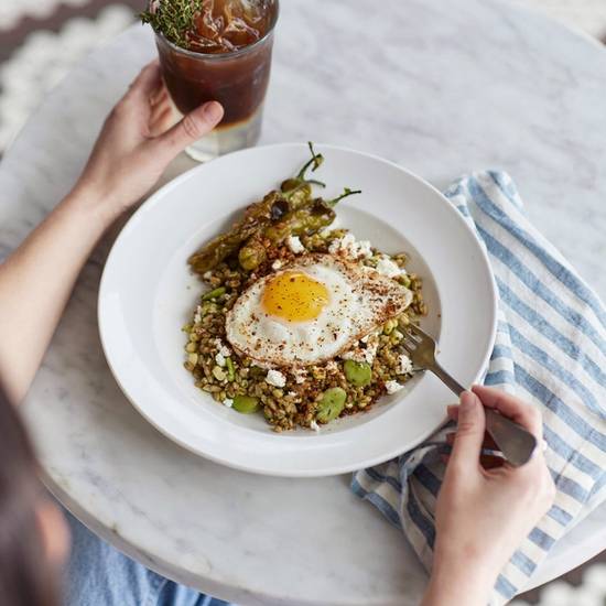 Summer Farro Bowl