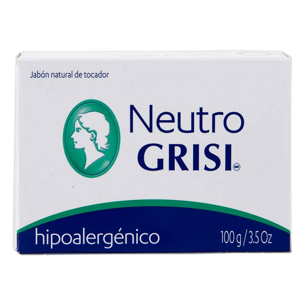 Grisi · Jabón neutro hipoalergénico (100 g)