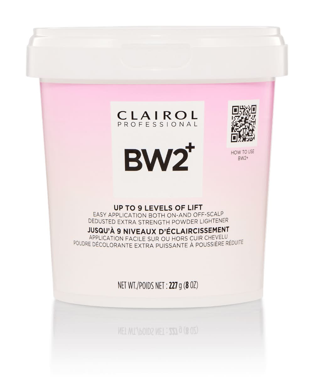 Clairol Professional Bw2+ Dedusted Extra Strength Powder Lightener For Hair Highlights (8 oz)