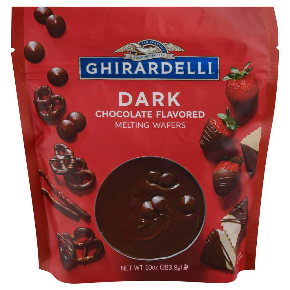 Ghirardelli Dark Chocolate Flavored Melting Wafers