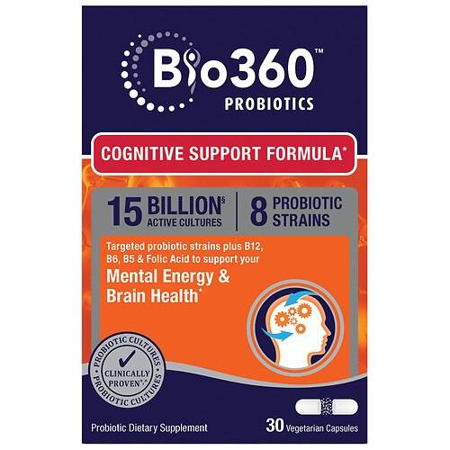 Bio360 Probiotics Cognitive Support Formula - 30.0 ea