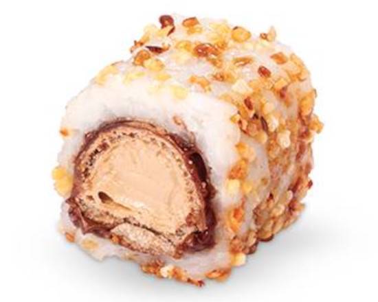 Maki chocolat* /  Kinder bueno / noisettes caramélisées / riz crème coco