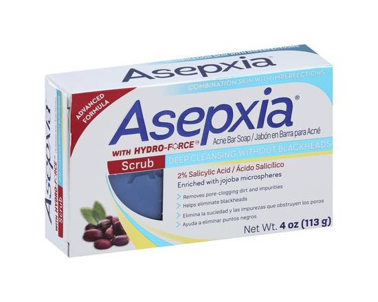 Asepxia · Acne Bar Soap Scrub (4 oz)