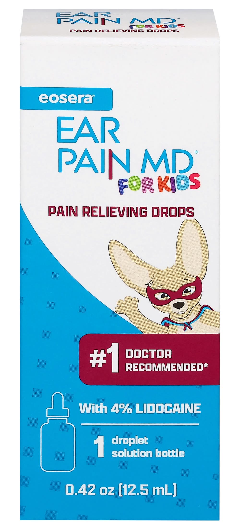 eosera Ear Pain Md Pain Relief Drops For Kids (0.42 oz)