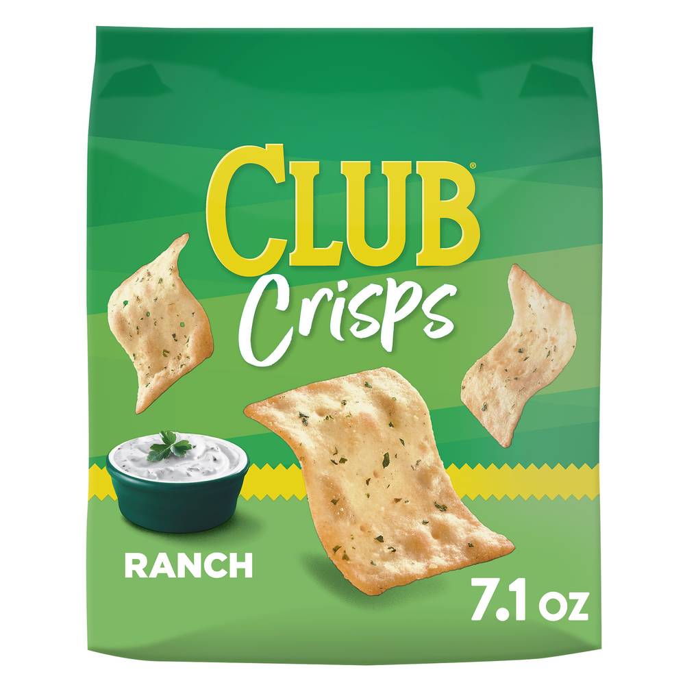 Club Crisps Ranch Baked Snacks (7.1 oz)