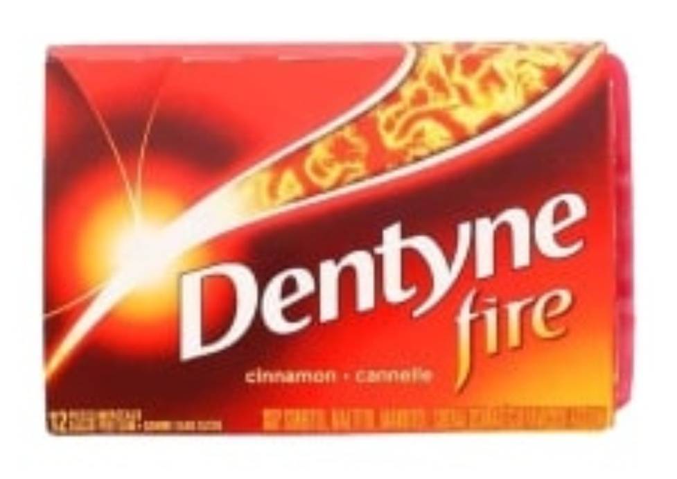Dentyne fire cannelle gomme (1 unité) - fire cinnamon sugar free gum (1 unit)