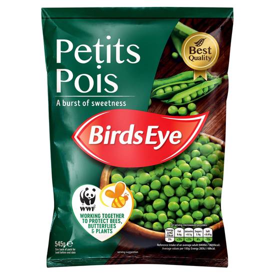 Birds Eye Petits Pois 545g