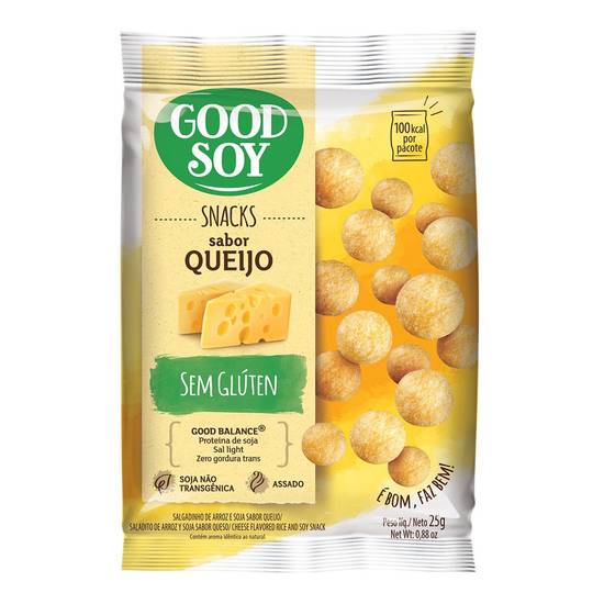 Good soy snack de soja sabor queijo (25 g)
