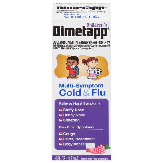 Child Ms Cold/Flu (4 oz)