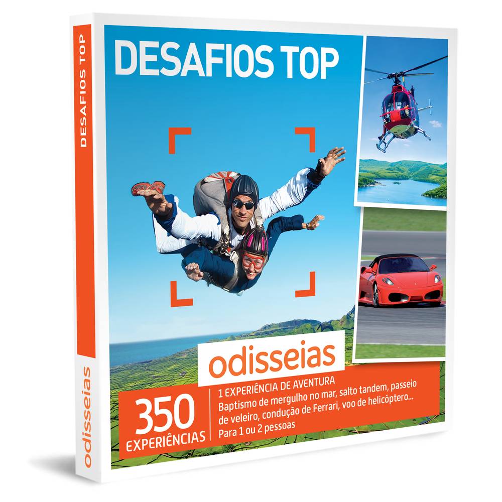 Desafios Top | 350 Experiências