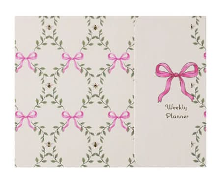 Weekly Organizer Bees & Bows
