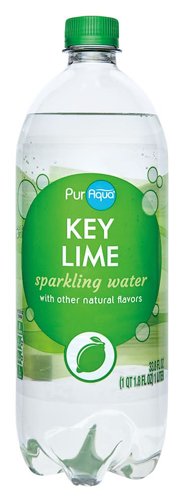 PurAqua Key Lime Sparkling Flavored Water