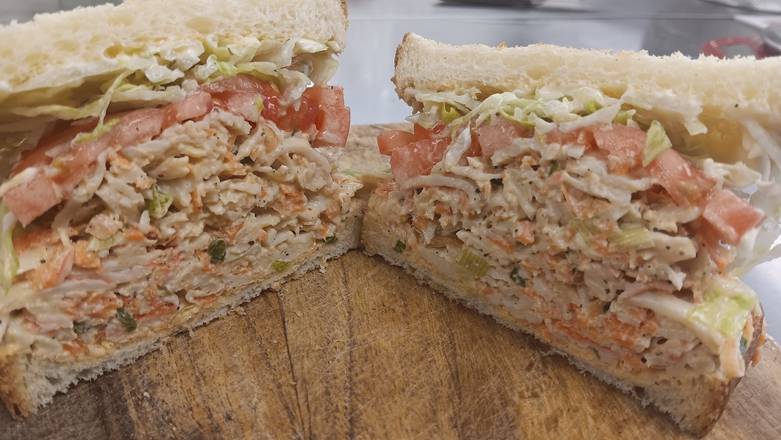 Crab Salad Sandwich (Imitation Crab)