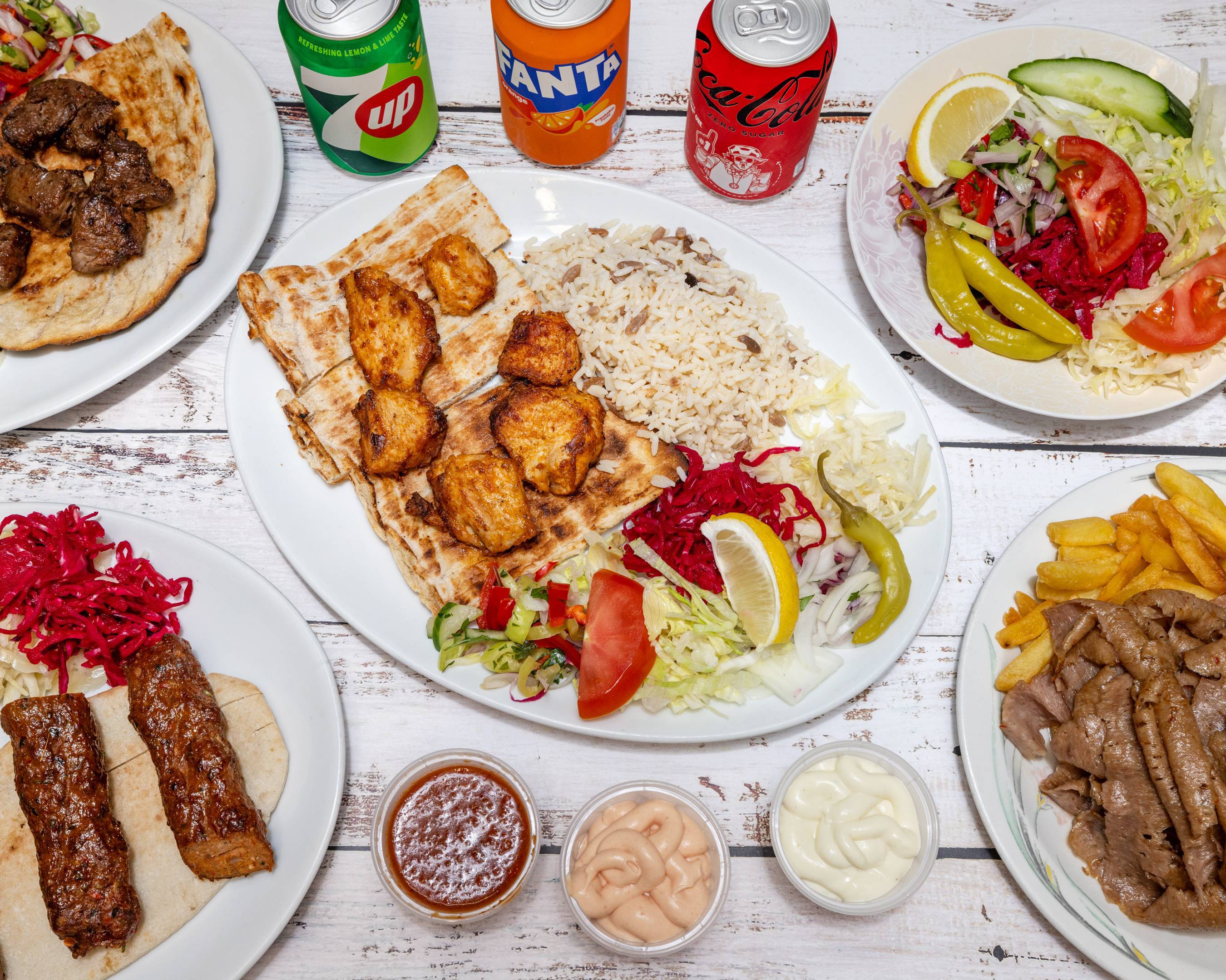 Ollie’s Kebab & pizza Farnborough Grill Menu & Prices London Delivery