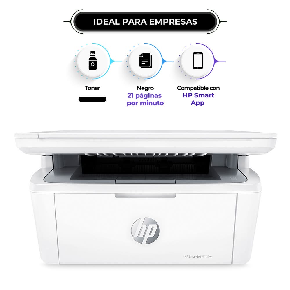 HP · Impresora multifunción laserjet m141w
