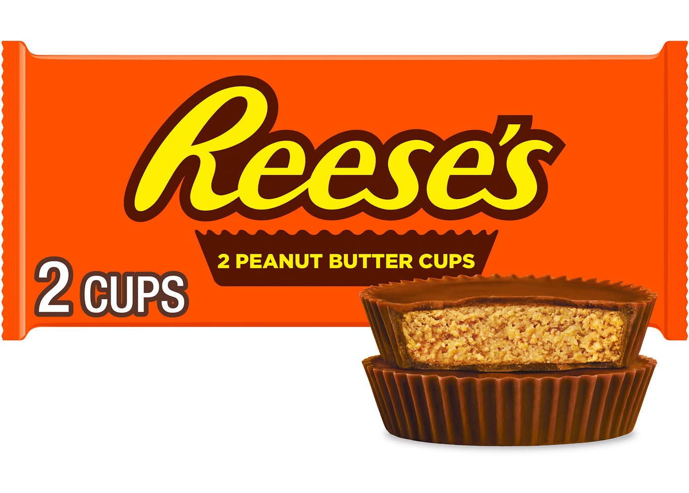 Reese's Milk Chocolate & Peanut Butter Cups (1.5 oz, 2 ct)