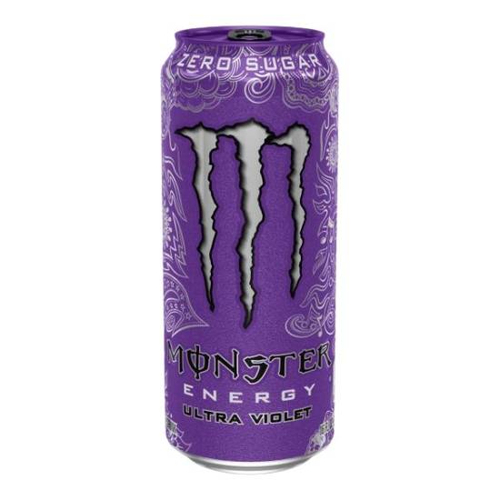 Monster Zero Sugar Energy Drink (16 fl oz) (ultra violet)