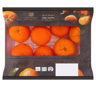Co-op Irresistible Hand Picked Seedless Easy Peelers 600g