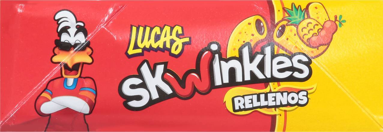 Lucas Skwinkles Rellenos Pina Enchilada Filled Candy Strips (12 ct) ( pineapple), Delivery Near You