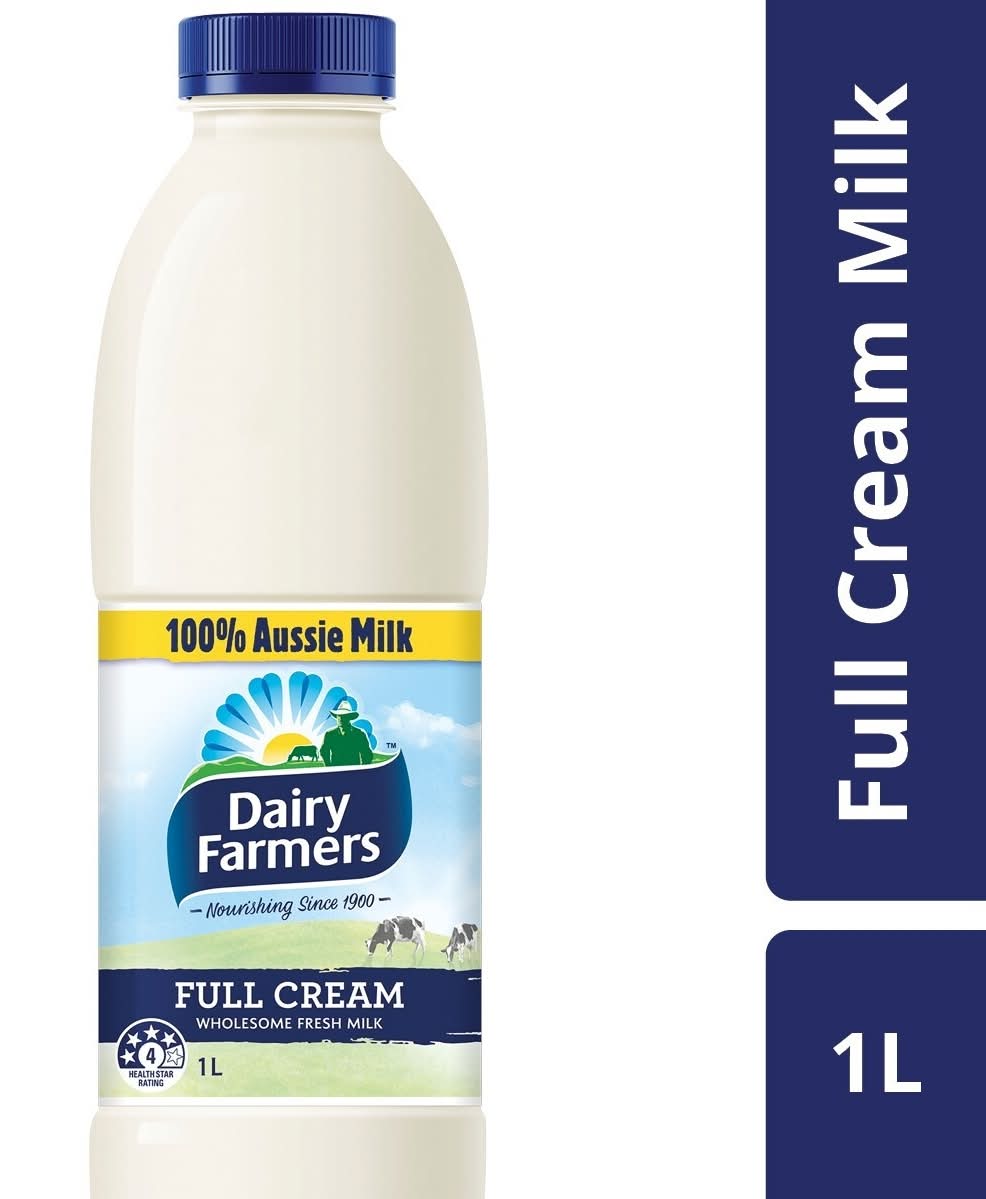 Dairy Farmers Full Cream Milk (1L)