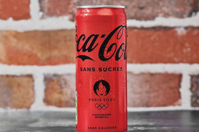 🥤 Coca Cola sans sucres (33cl)