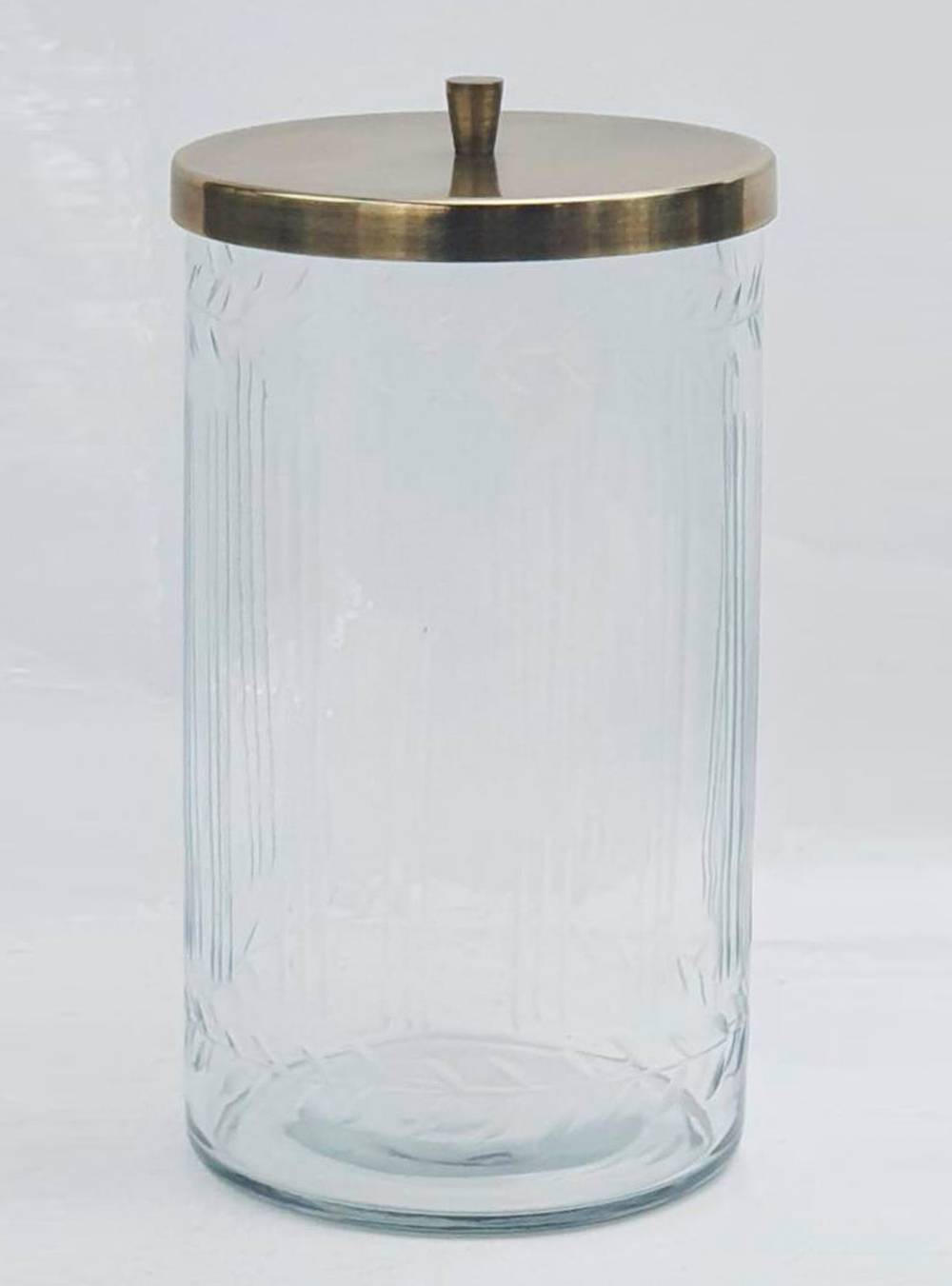 Umbrale home canister con tapa bronce l