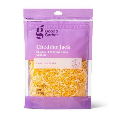 Good & Gather Finely Shredded Cheddar Jack Cheese (8 oz)