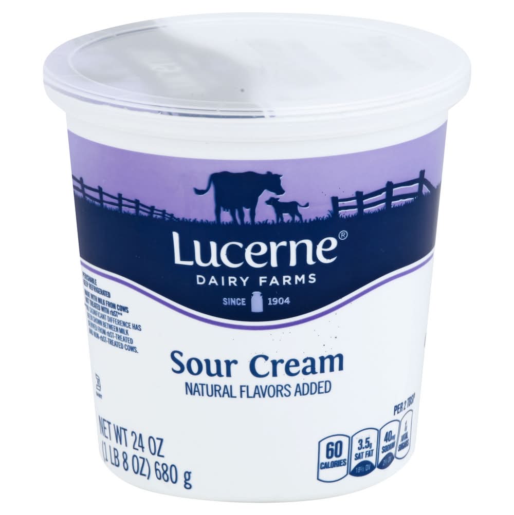 Lucerne Sour Cream (24 oz)