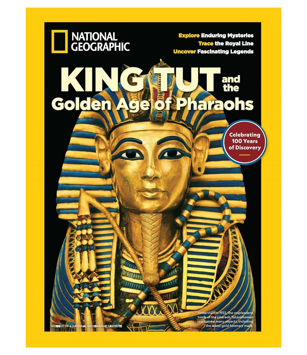 National Geographic King Tut and the Golden Age Of Pharaohs Magazine