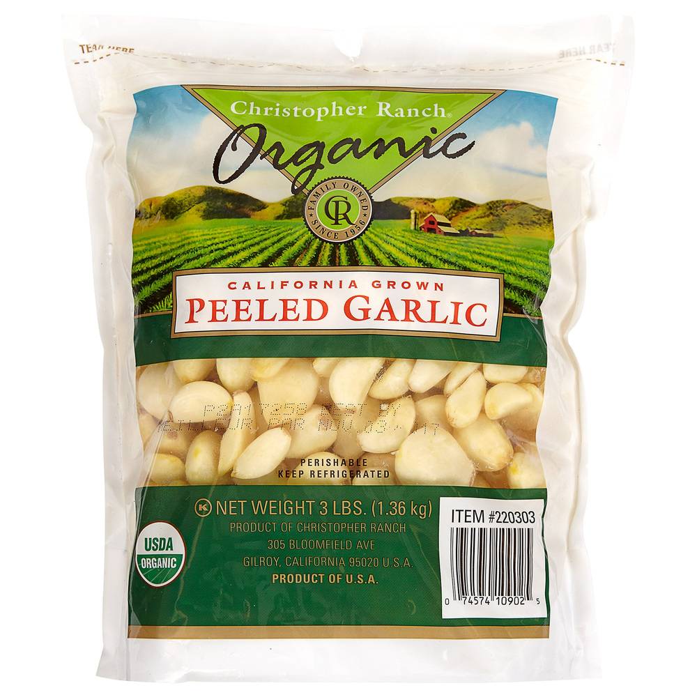 Christopher Ranch Peeled Garlic, 3 lbs