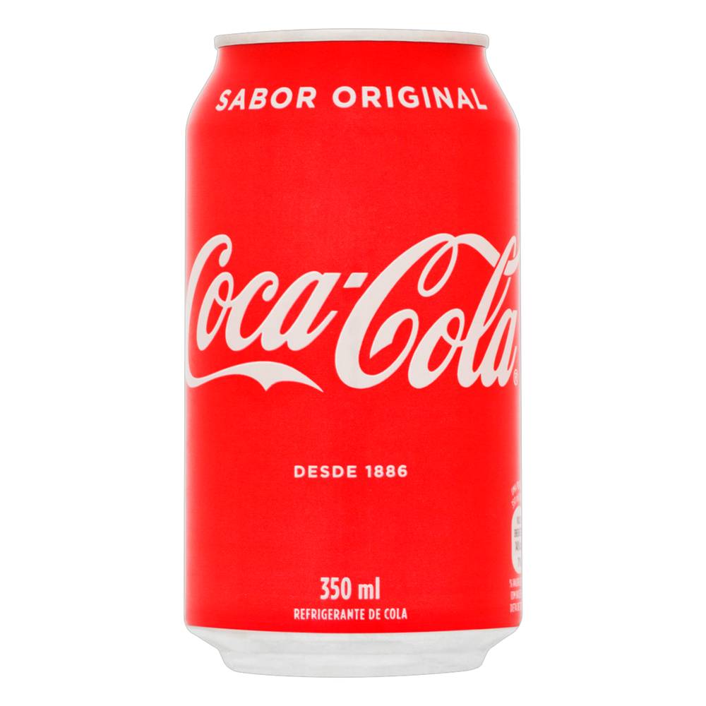 Coca-cola refrigerante sabor original (350 ml)