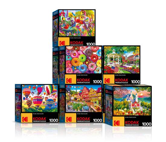 Kodak 1000 Piece Premium Puzzle Assorted Design (1 ct)