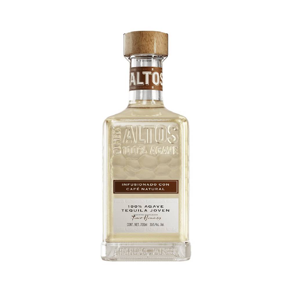 Olmeca altos tequila joven infusionado con café natural (700 ml)