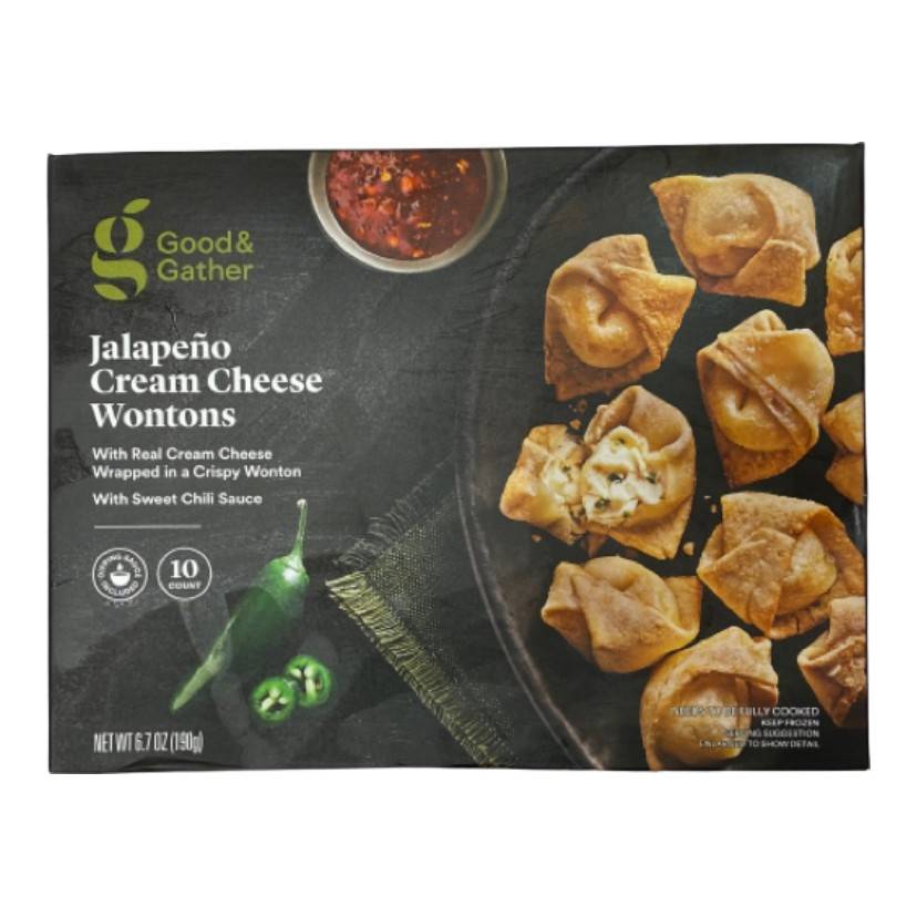 Good & Gather Frozen Wontons, Jalapeno Cream Cheese (6.7 oz)