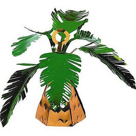 Uninflated Palm Tree Balloon Weight, 6oz