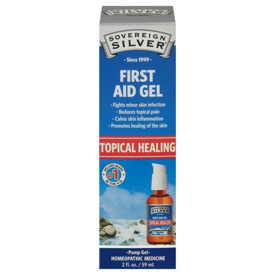 Sovereign Silver Topical Healing First Aid Gel