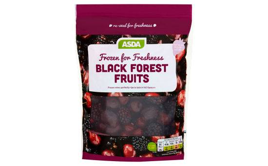 ASDA Frozen Black Forest Fruits 500G