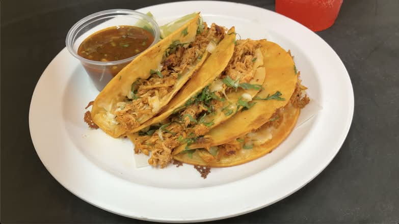 3 Chicken Birria Tacos