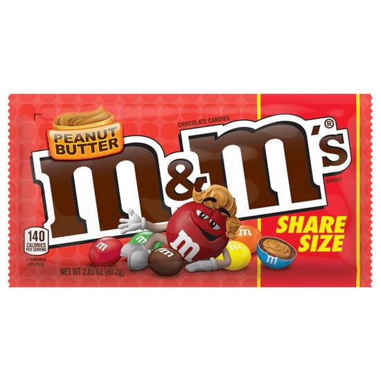 M&M's Peanut Butter Share Size 2.83oz