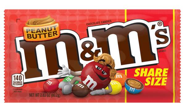 M&M's Peanut Butter Share Size 2.83oz