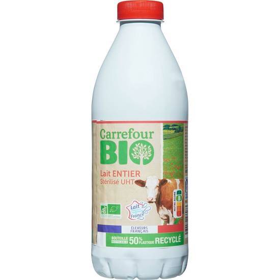 Carrefour Bio - Lait entier (1 L)