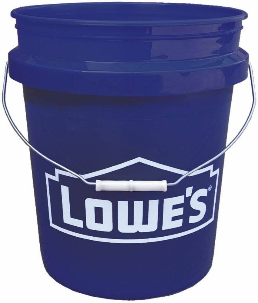 Lowe's 5-Gallon BPA-Free Plastic General Bucket | 57640