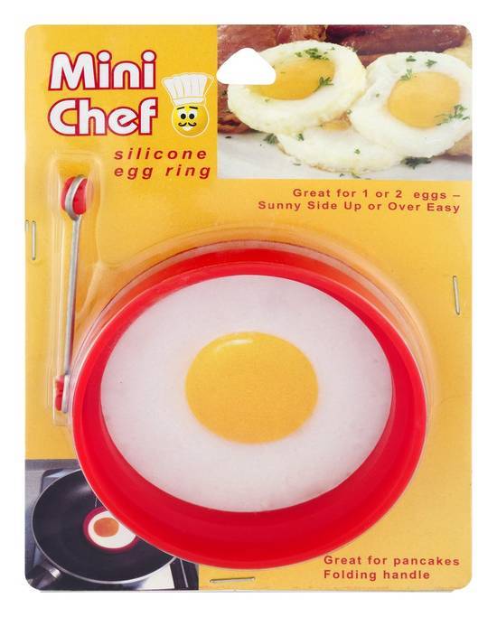 Mini Chef Silicone Egg Ring (1 ct)